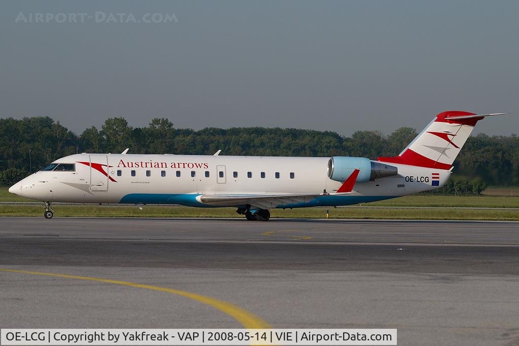 OE-LCG, 1996 Canadair CRJ-200LR (CL-600-2B19) C/N 7103, Austrian Arrows Regionaljet