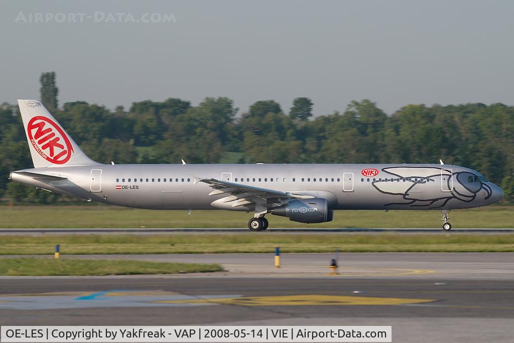 OE-LES, 2008 Airbus A321-211 C/N 3504, Niki Airbus 321