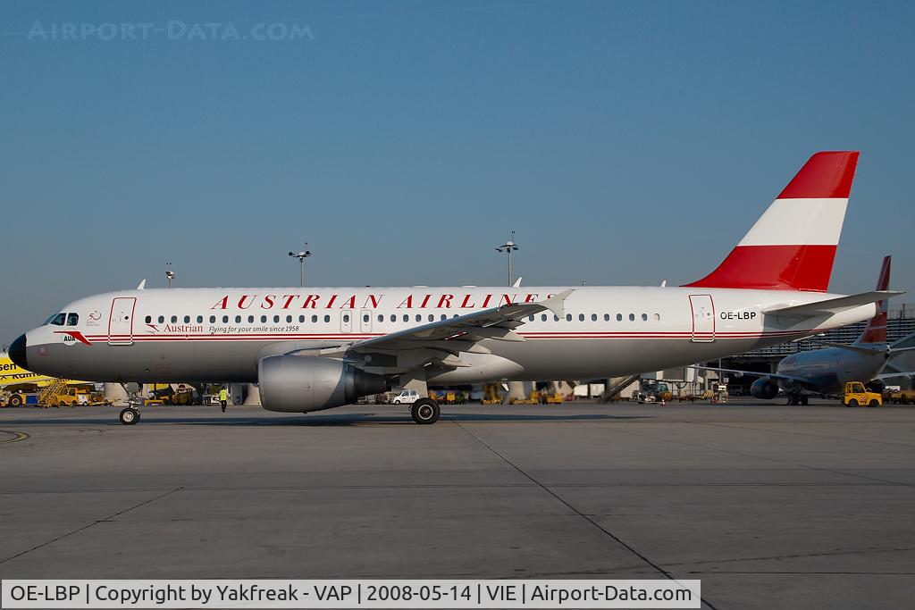 OE-LBP, 1998 Airbus A320-214 C/N 797, Austrian Airlines Airbus 320