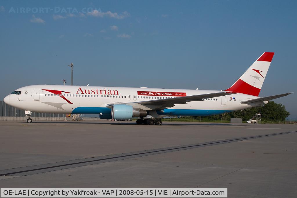 OE-LAE, 2000 Boeing 767-3Z9/ER C/N 30383, Austrian Airlines Boeing 767-300