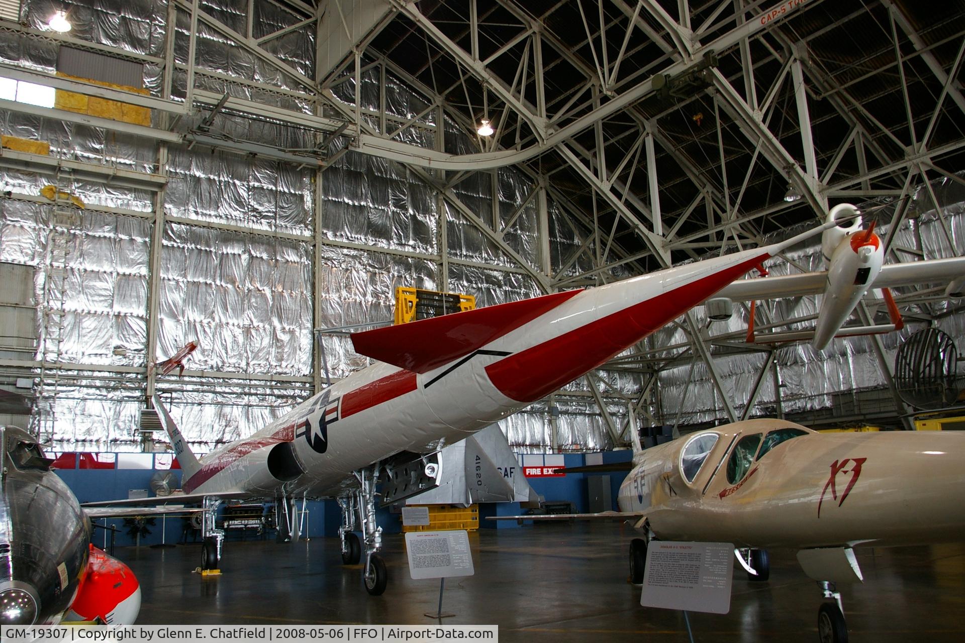 GM-19307, 1952 North American X-10/RTV-A-5 C/N Not found GM-19307, X-10, redesignated from 51-9307, at the Air Force Museum
