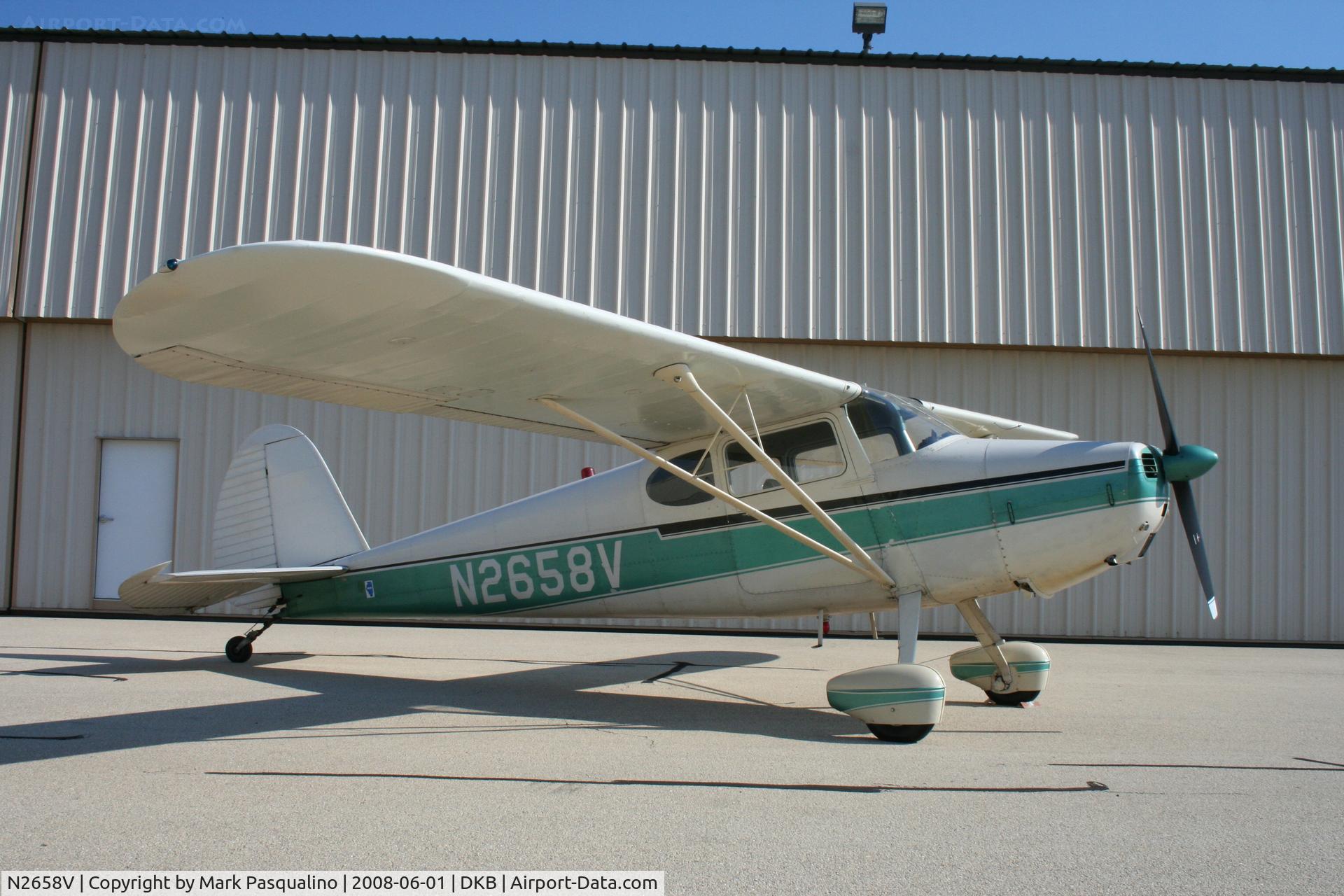 N2658V, 1948 Cessna 170 C/N 18168, Cessna 170