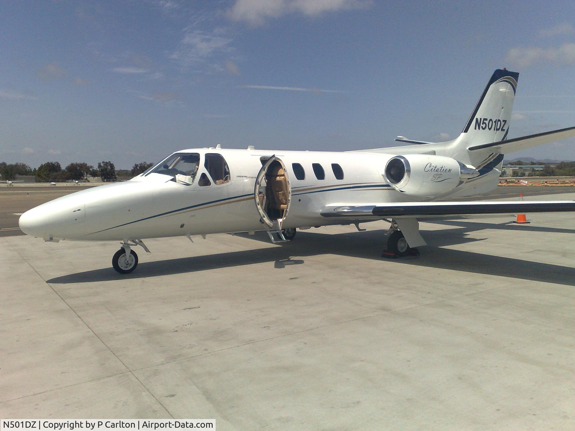 N501DZ, 1972 Cessna 500 Citation I C/N 500-0059, On the ramp at McLellan Palomar