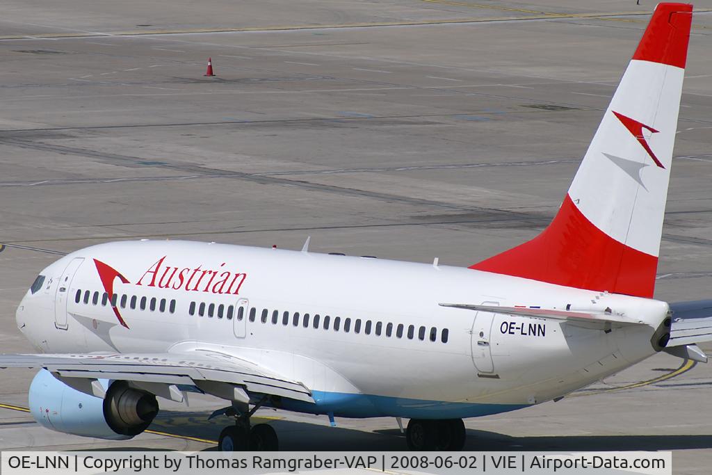 OE-LNN, 2000 Boeing 737-7Z9 C/N 30418, Austrian Airlines Boeing 737-700