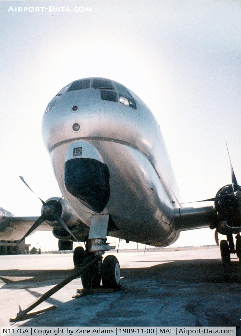 N117GA, 1952 Boeing C-97G (367-76-66) Stratofreighter C/N 16749, KC-97 up for auction at Midland - registered as N1175k - now in restoration to fly with Berlin Airlift Historical Foundation