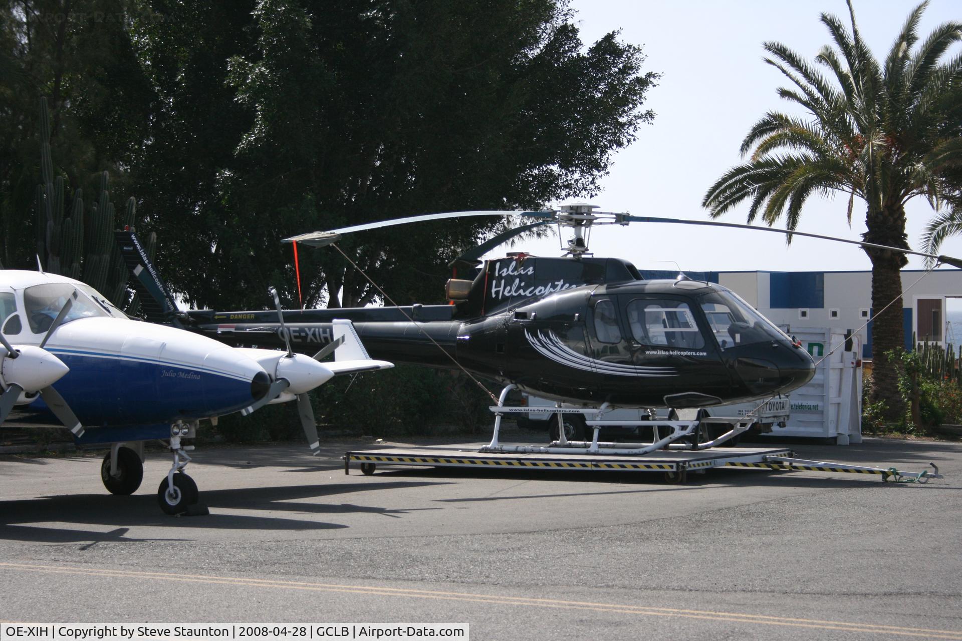 OE-XIH, Aérospatiale AS-350B Ecureuil C/N 1795, Taken at El Berriel, Gran Canaria.