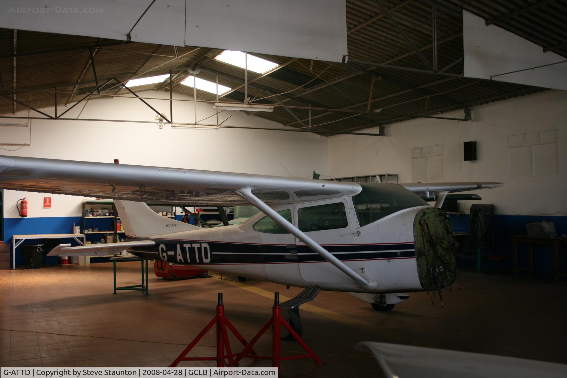 G-ATTD, 1966 Cessna 182J Skylane C/N 18257229, Taken at El Berriel, Gran Canaria.