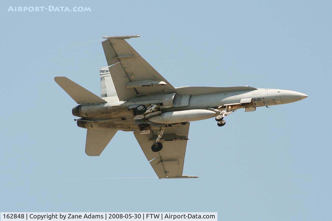 162848, McDonnell Douglas F/A-18A Hornet C/N 0374, At Meacham Field - Cowtown Warbird Roundup