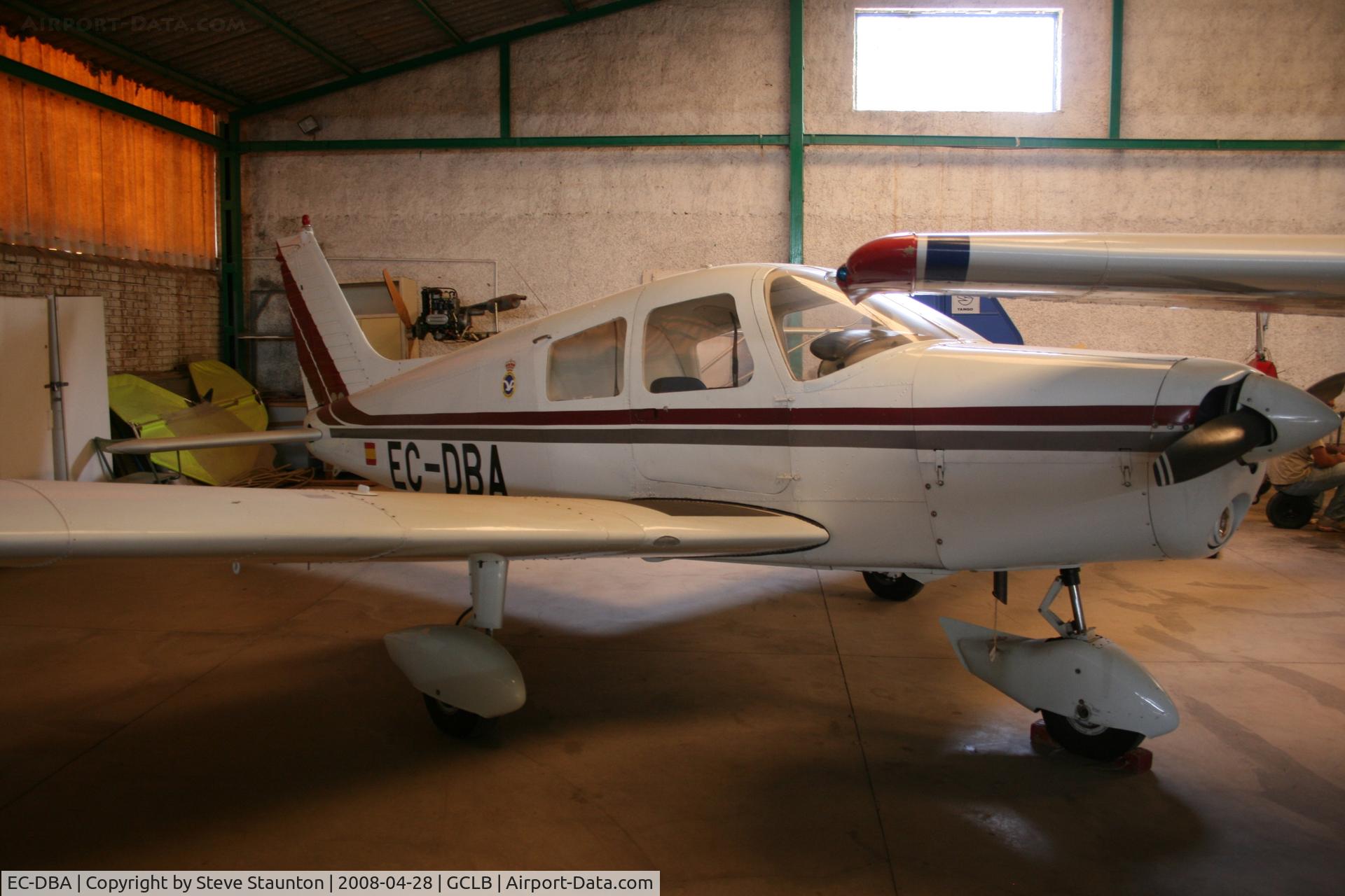 EC-DBA, Piper PA-28-140F Cherokee C/N 28-7725277, Taken at El Berriel, Gran Canaria.