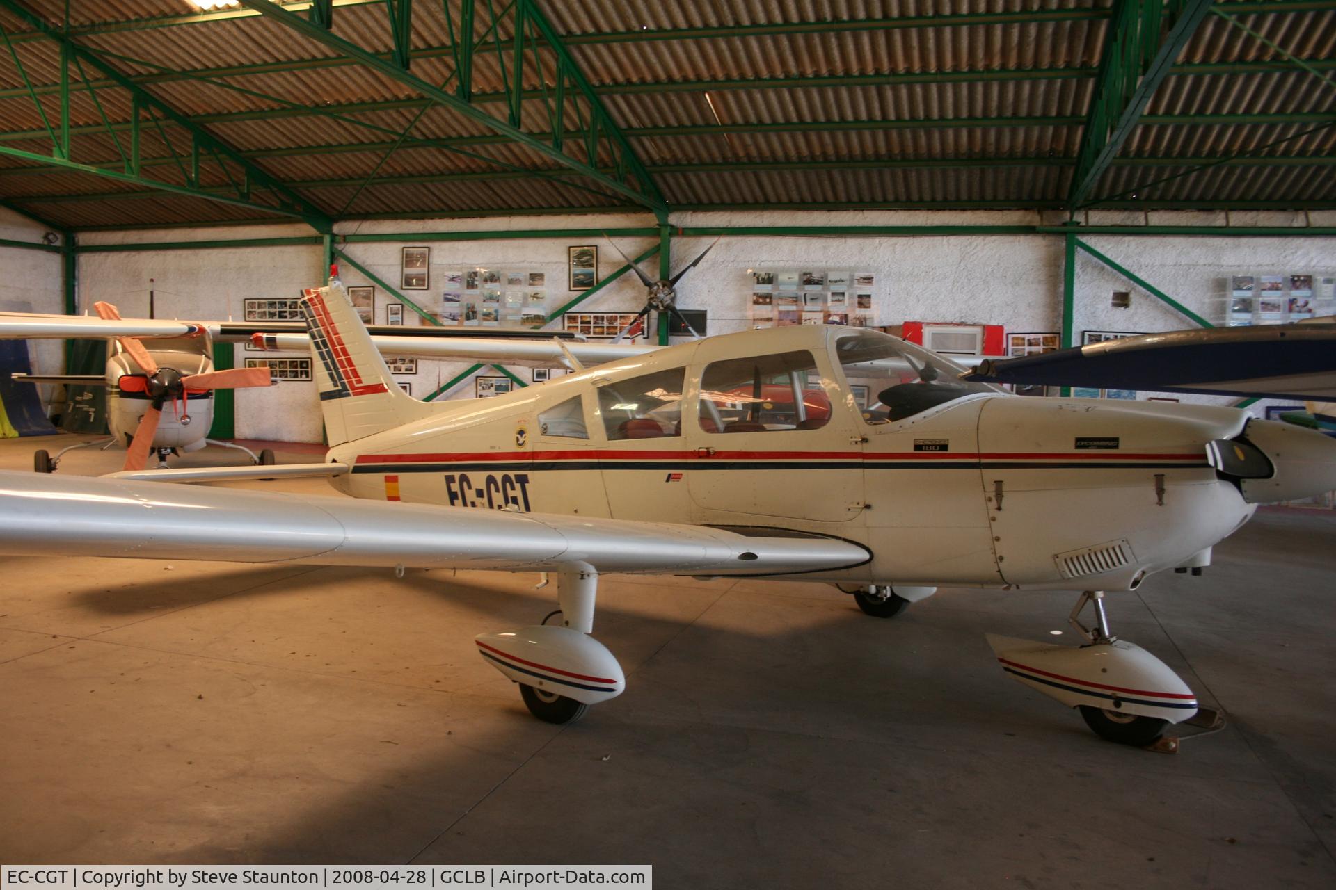 EC-CGT, Piper PA-28-180 Challenger C/N 28-7305598, Taken at El Berriel, Gran Canaria.