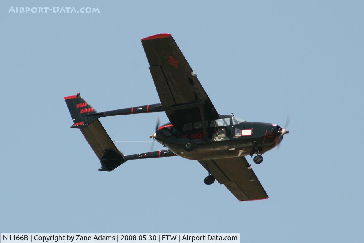 N1166B, 1967 Cessna O-2A Super Skymaster C/N 337M-0089, At Meacham Field - Cowtown Warbird Roundup