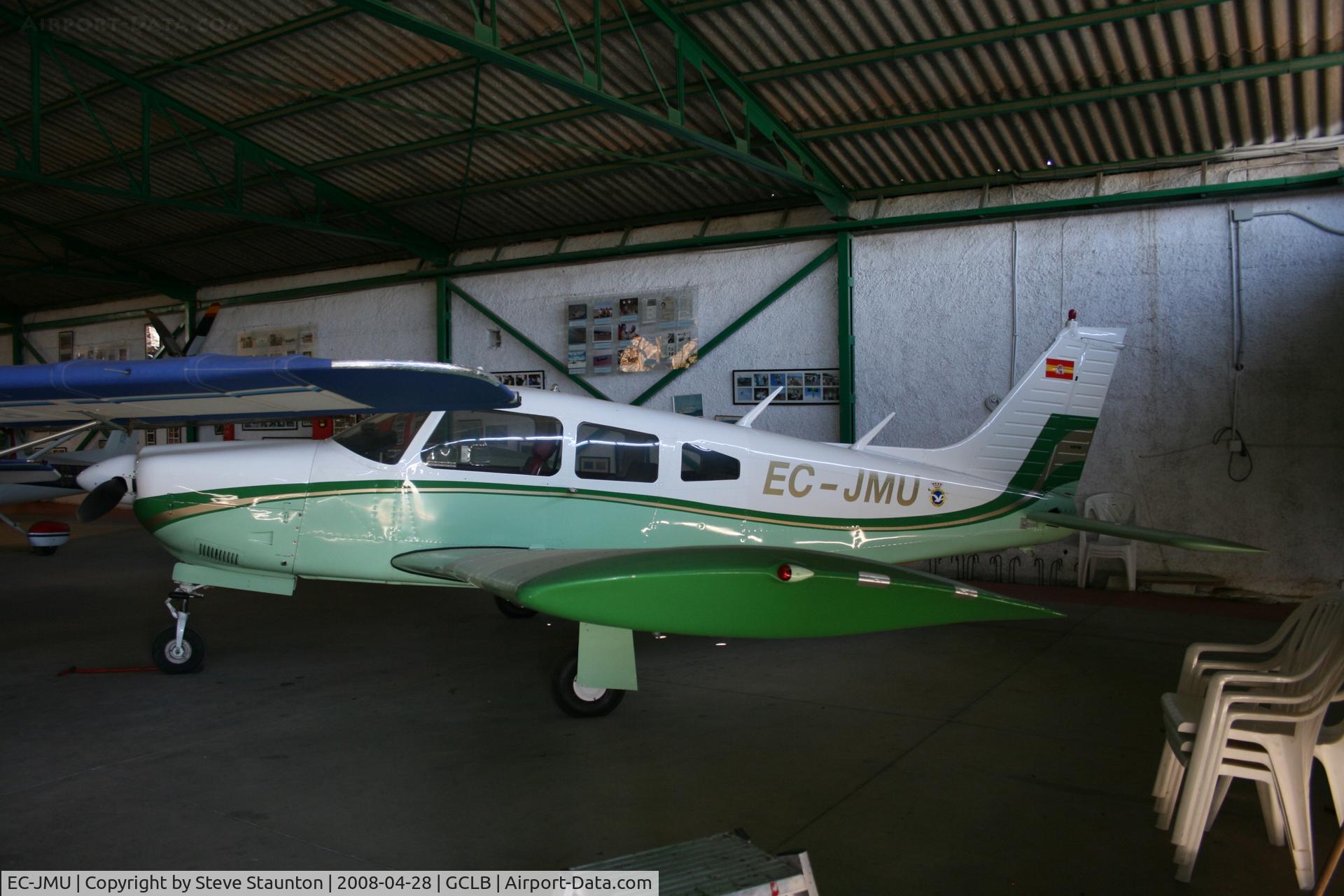 EC-JMU, Piper PA-28R-200 Cherokee Arrow II C/N 28R-7435157, Taken at El Berriel, Gran Canaria.