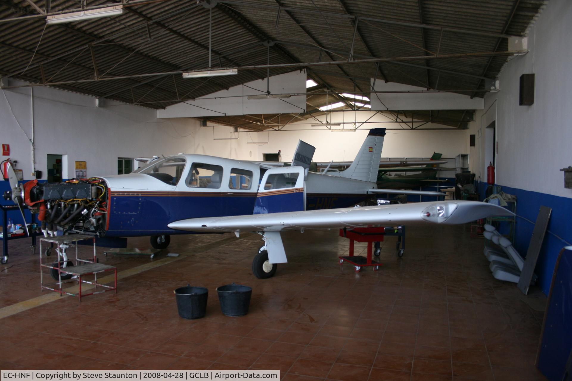 EC-HNF, Piper PA-32R-300 Cherokee Lance Cherokee Lance C/N 32R-7680047, Taken at El Berriel, Gran Canaria.