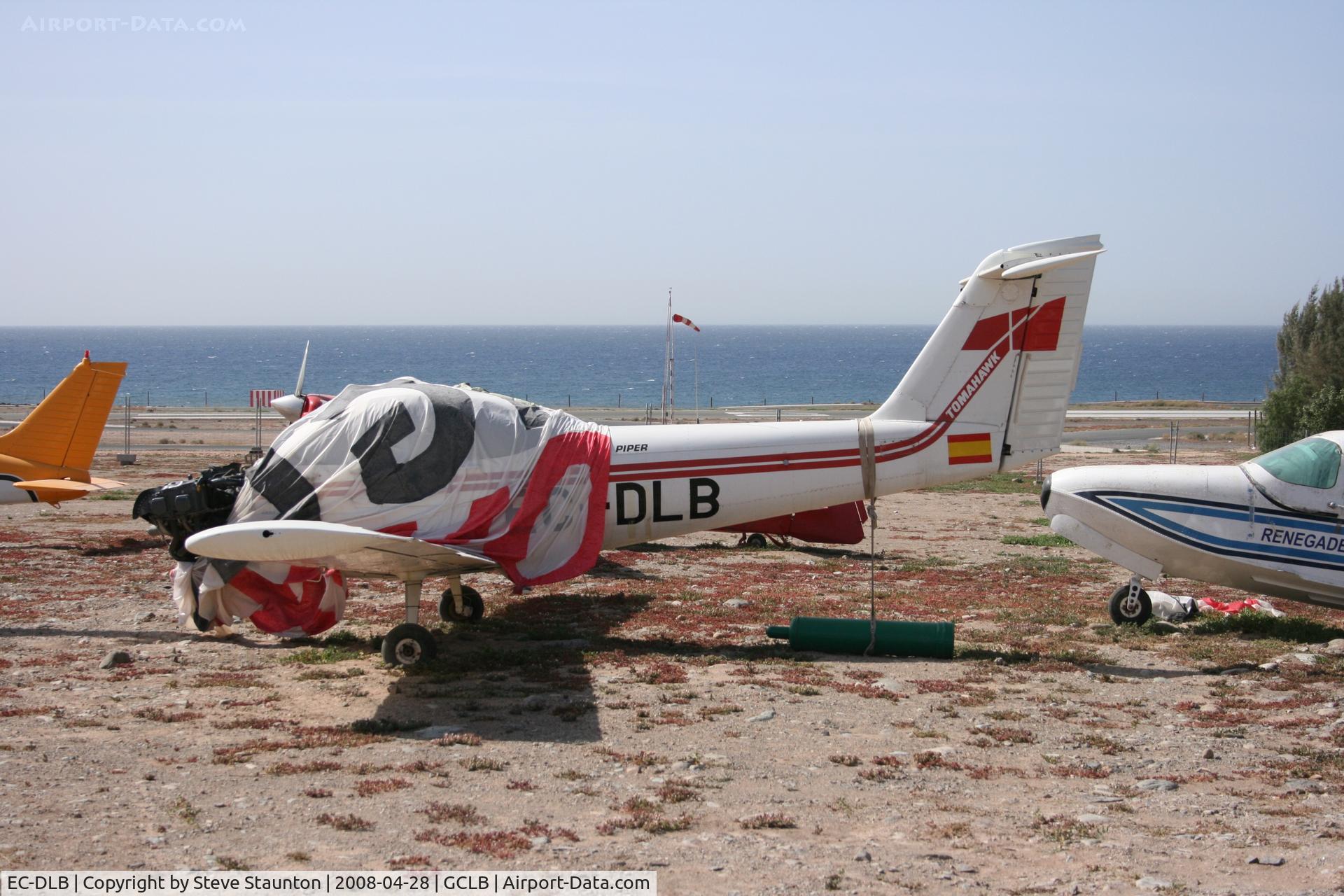 EC-DLB, 1979 Piper PA-38-112 Tomahawk Tomahawk C/N 38-79A1174, Taken at El Berriel, Gran Canaria.