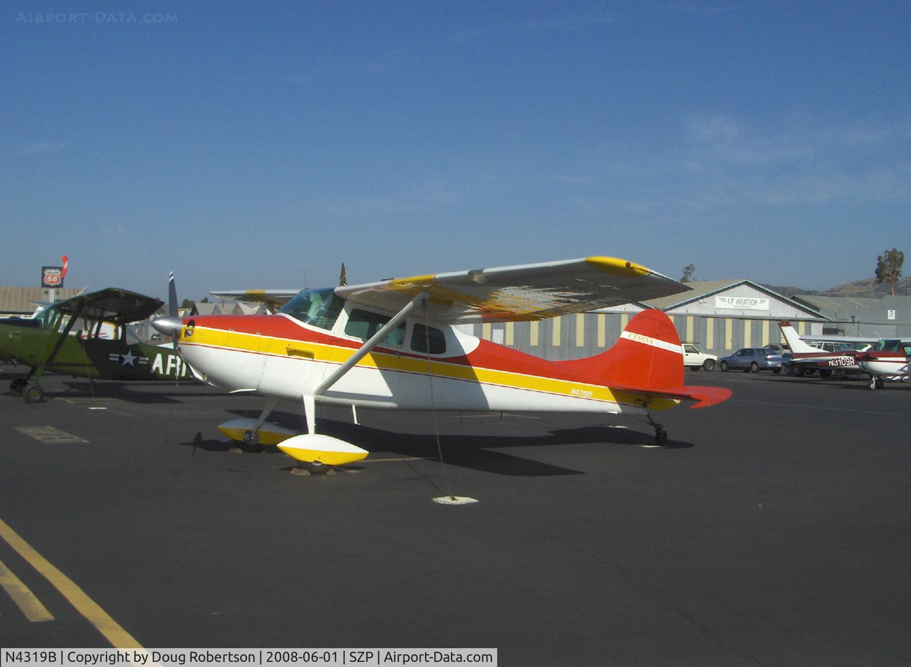 N4319B, 1955 Cessna 170B C/N 26663, 1955 Cessna 170B, Continental O-300 145 hp