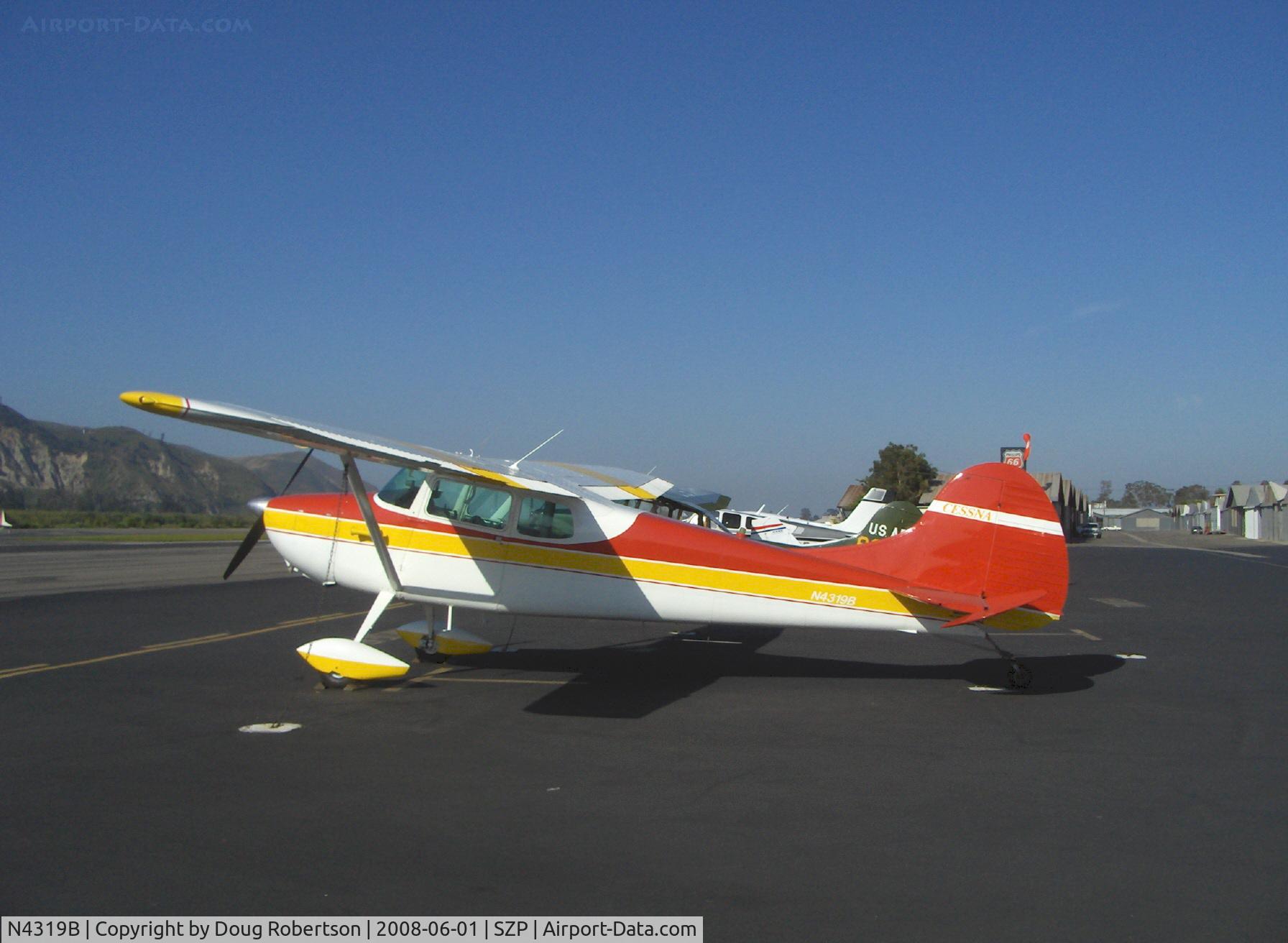 N4319B, 1955 Cessna 170B C/N 26663, 1955 Cessna 170B, Continental O-300 145 hp