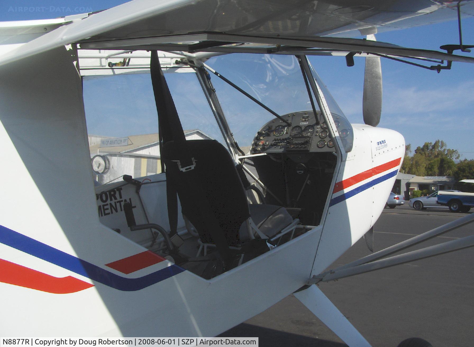 N8877R, 2006 Rans S-7LS Courier C/N 0505405-S, 2006 Rans S-7LS COURIER, Rotax 912ULS 100 Hp, panel