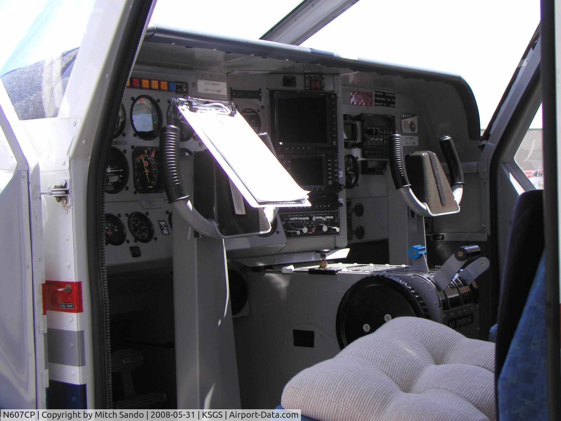 N607CP, Gippsland GA-8 Airvan C/N GA8-04-049, Fleming Field Fly-In 2008.
