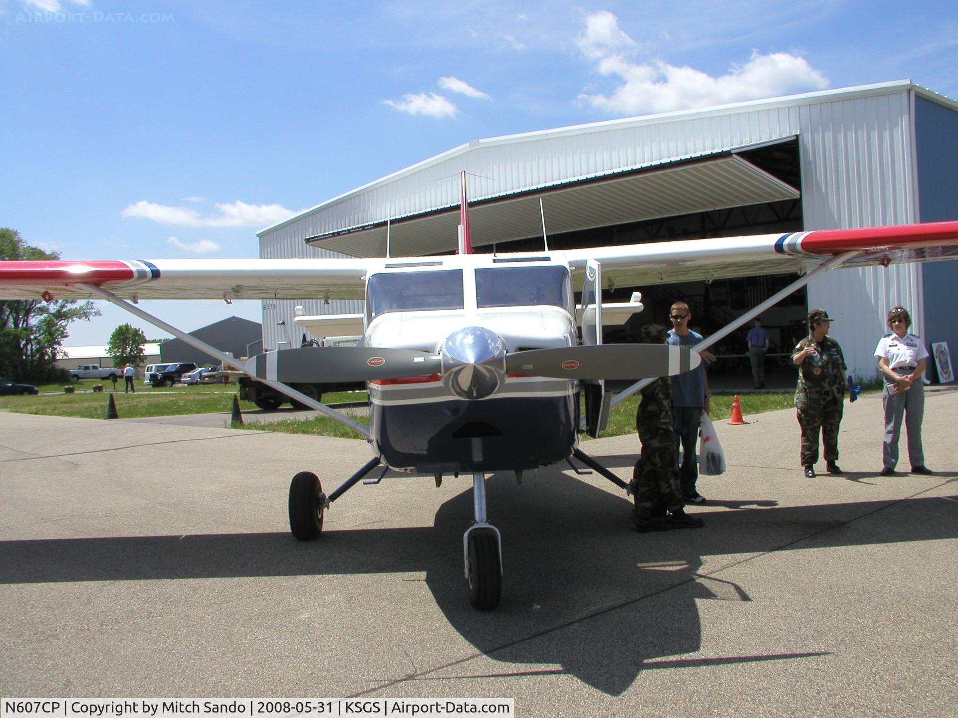 N607CP, Gippsland GA-8 Airvan C/N GA8-04-049, Fleming Field Fly-In 2008.