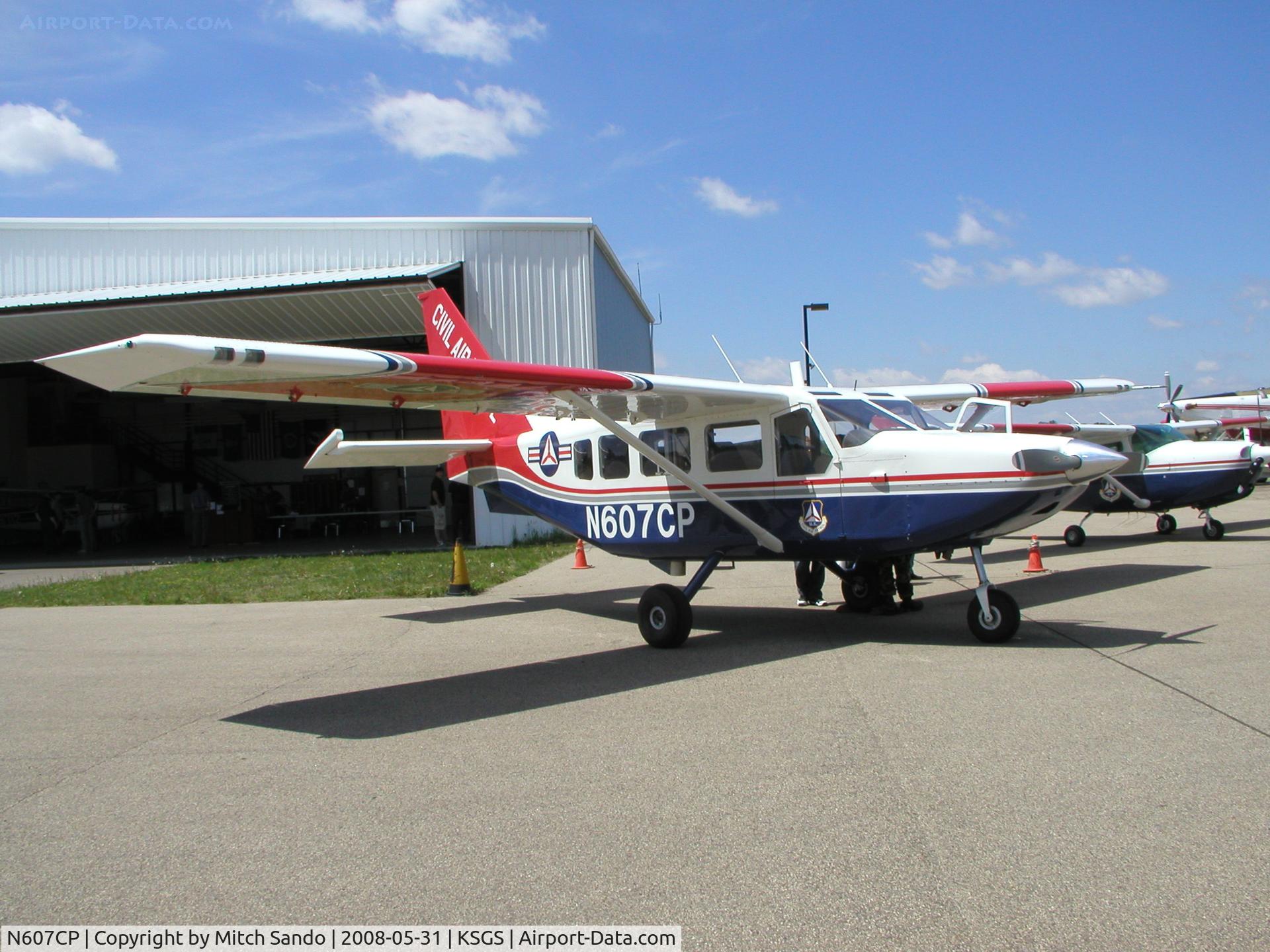N607CP, Gippsland GA-8 Airvan C/N GA8-04-049, Fleming Field Fly-In 2008.
