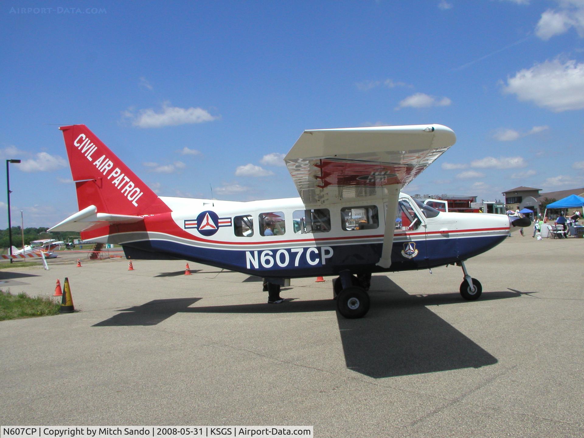 N607CP, Gippsland GA-8 Airvan C/N GA8-04-049, Fleming Field Fly-In 2008.