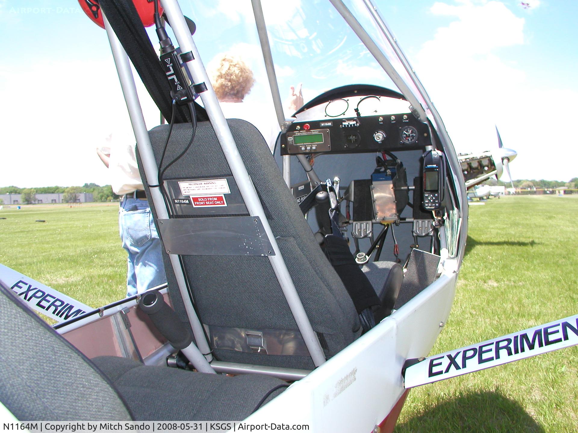 N1164M, 2003 Quad City Challenger II C/N 1752, Fleming Field Fly-In 2008.