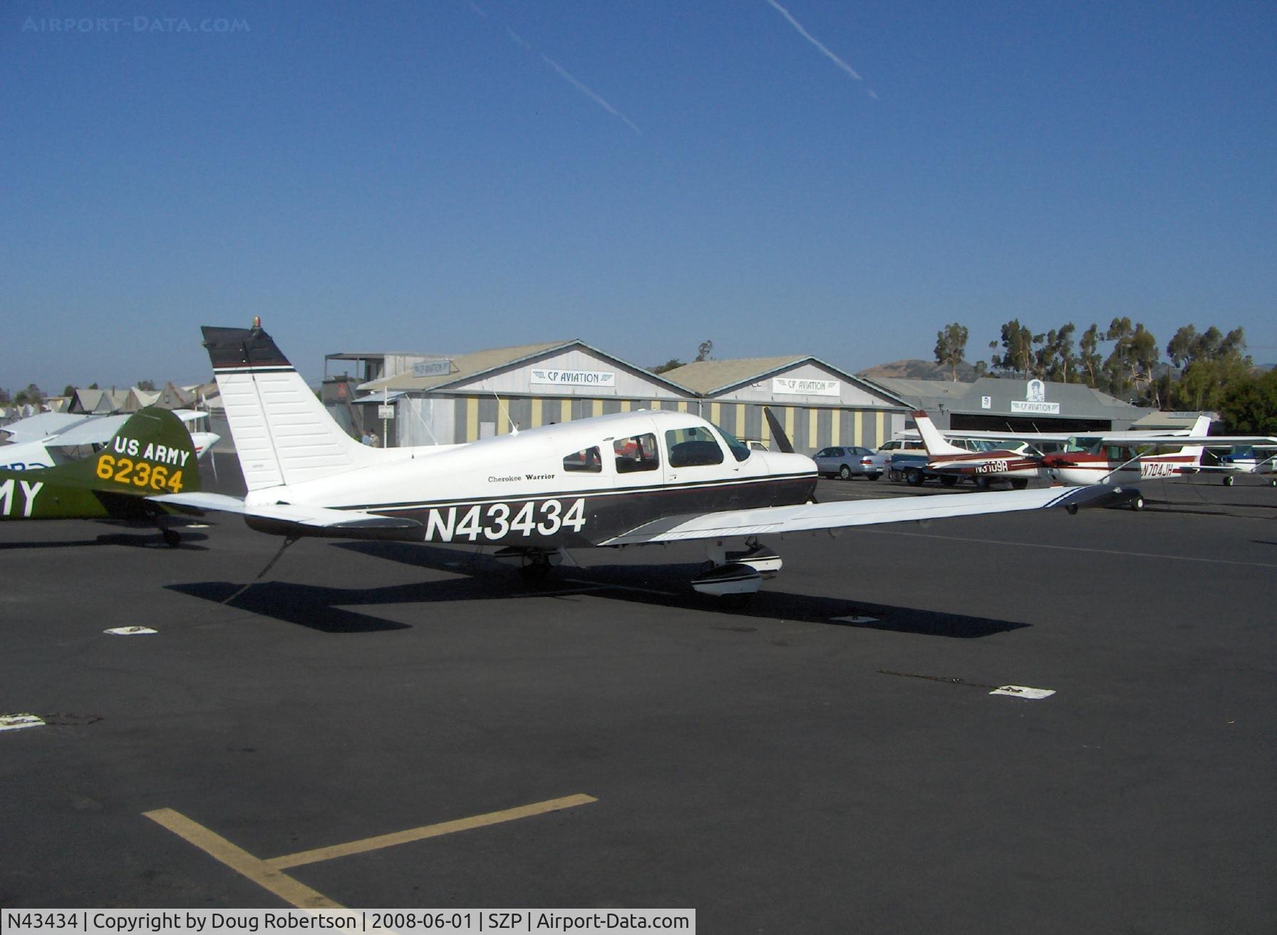 N43434, 1974 Piper PA-28-151 Cherokee C/N 28-7415491, 1974 Piper PA-28-151 WARRIOR, Lycoming O-320-E3D 150 Hp