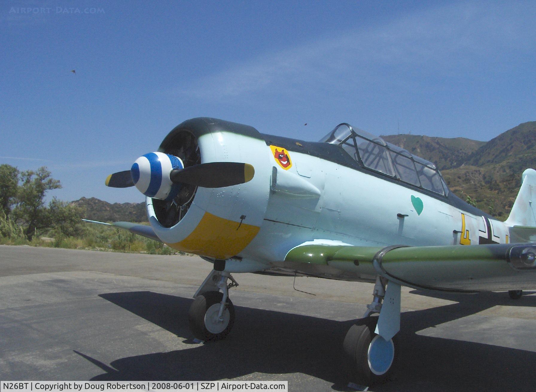 N26BT, 1959 North American SNJ-5 Texan C/N 90918, 1959 North American SNJ-5, Pratt & Whitney R-1340 Wasp 600 Hp, cowl
