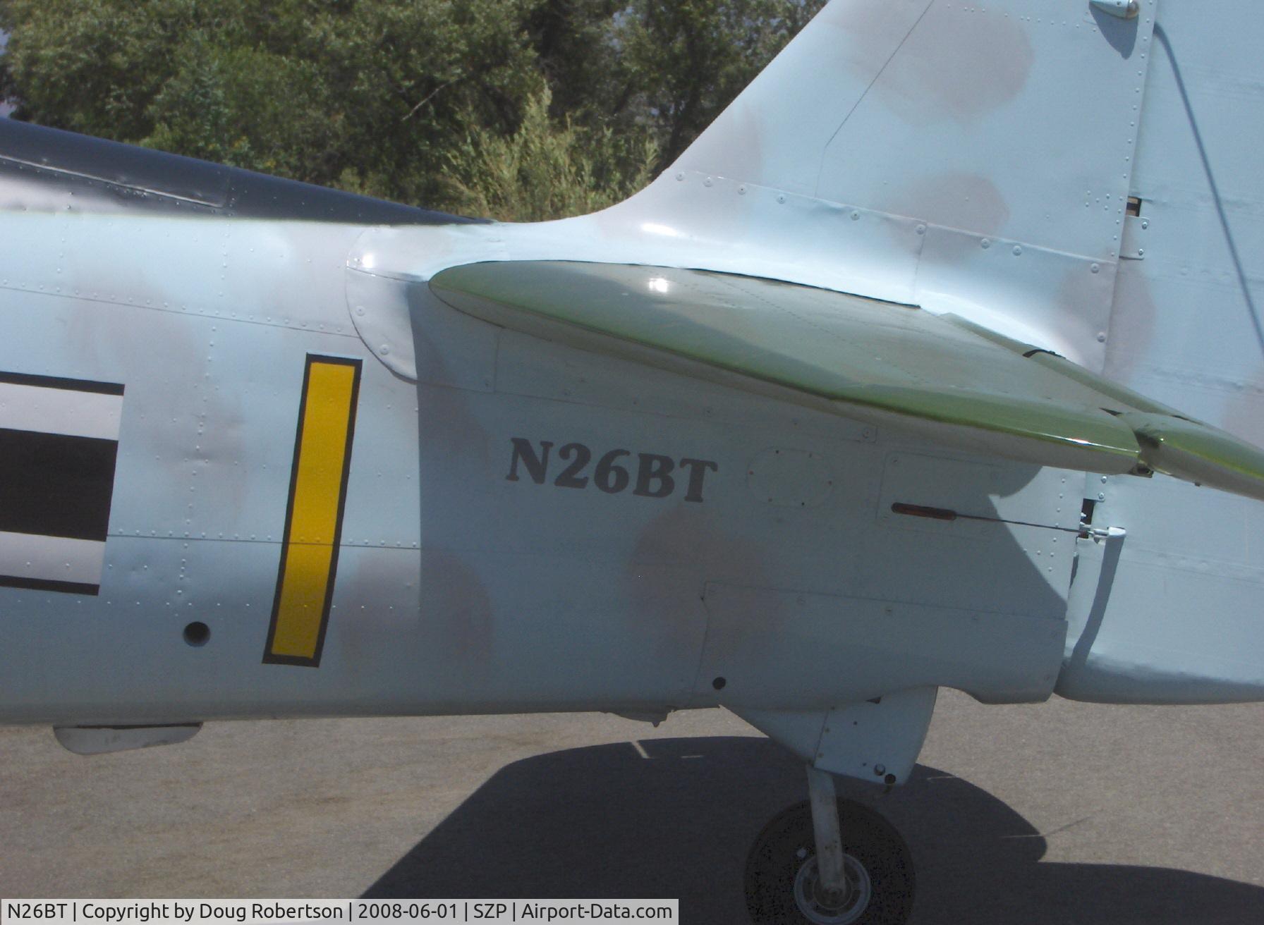 N26BT, 1959 North American SNJ-5 Texan C/N 90918, 1959 North American SNJ-5, Pratt & Whitney R-1340 Wasp 600 Hp, non-retractible tailwheel