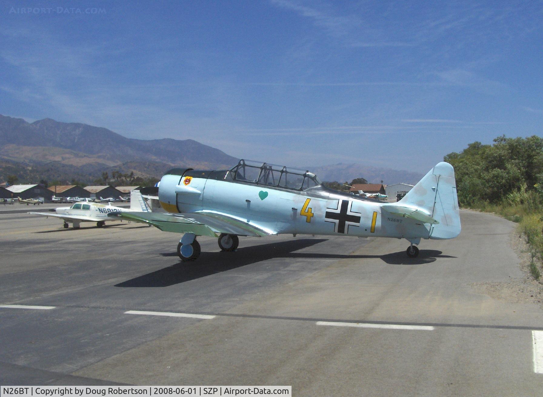 N26BT, 1959 North American SNJ-5 Texan C/N 90918, 1959 North American SNJ-5, Pratt & Whitney R-1340 Wasp 600 Hp