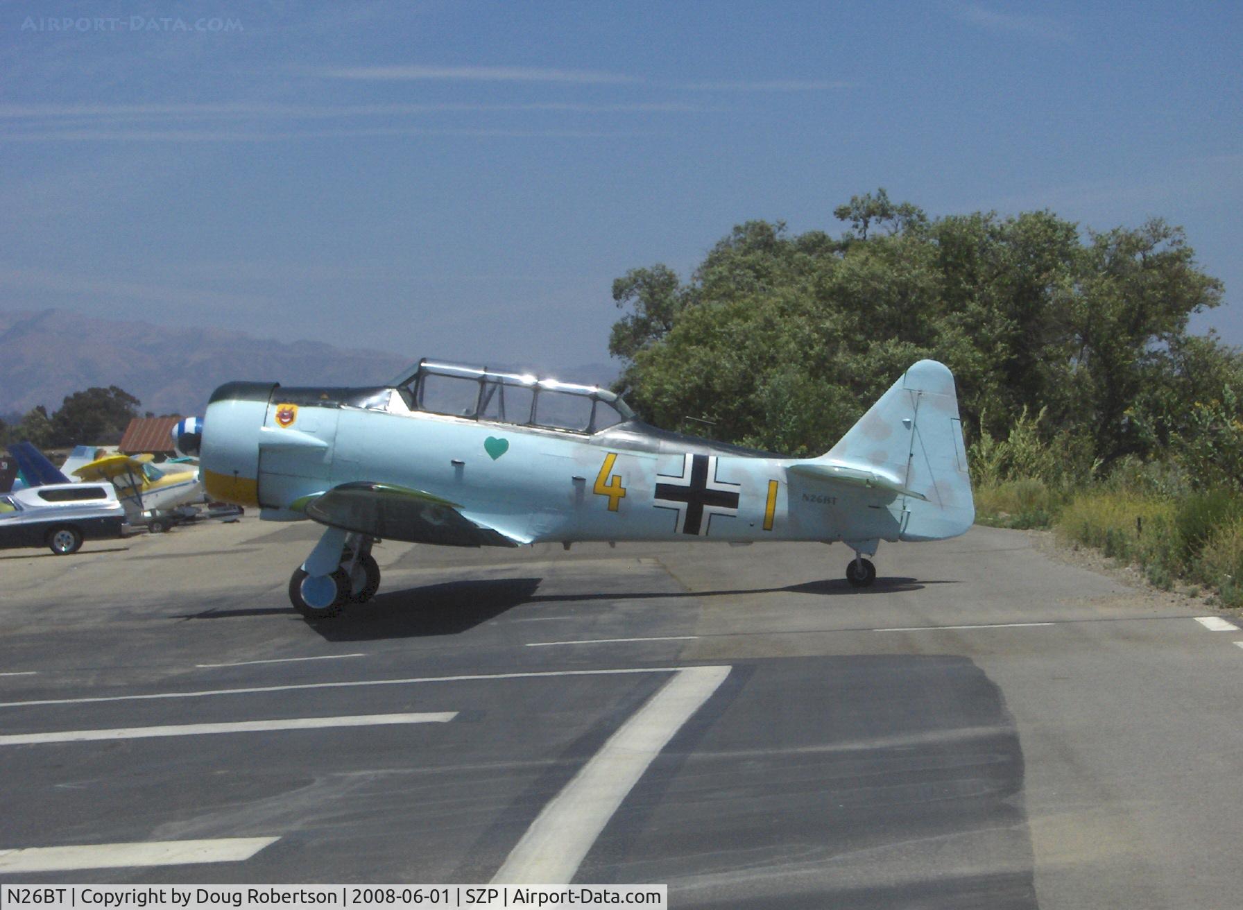 N26BT, 1959 North American SNJ-5 Texan C/N 90918, 1959 North American SNJ-5, Pratt & Whitney R-1340 Wasp 600 Hp
