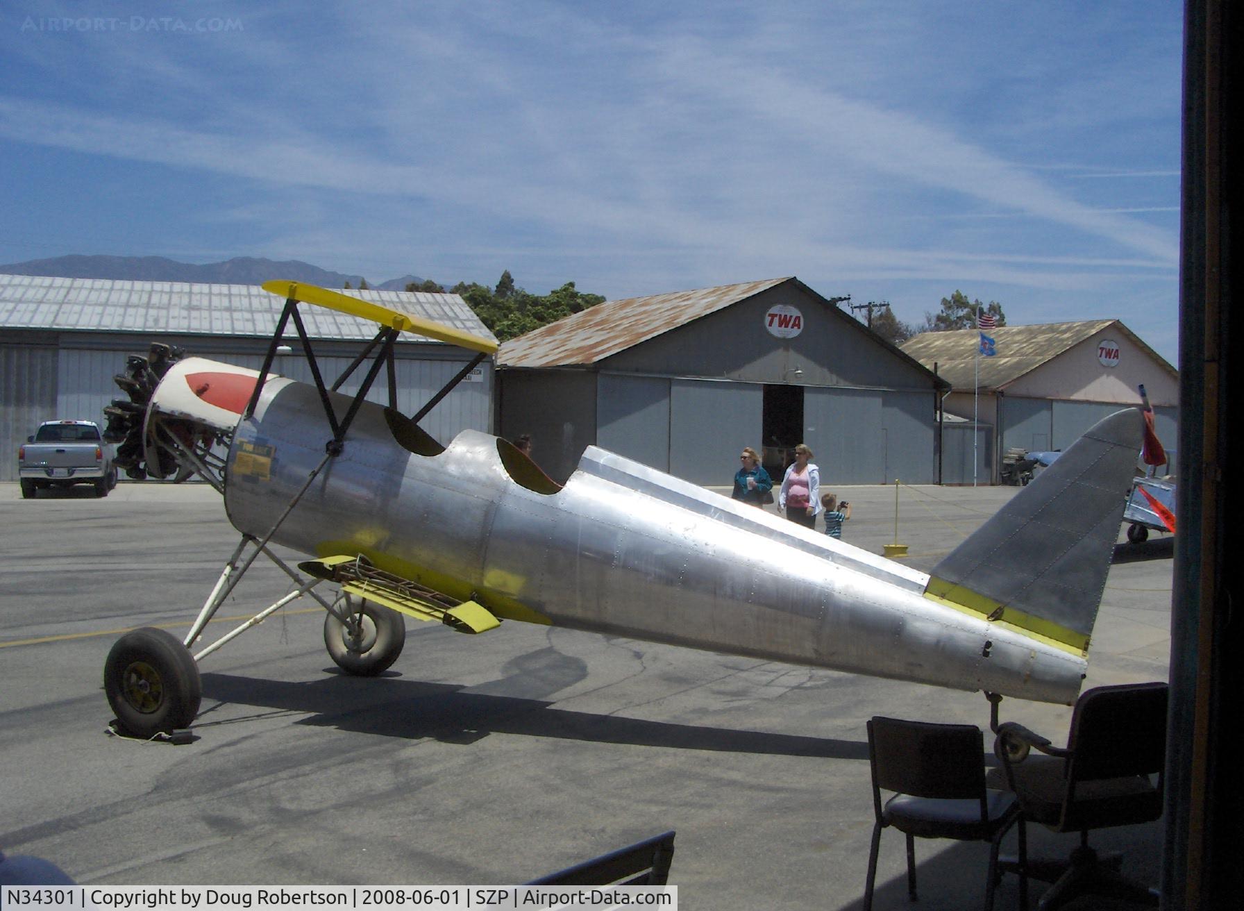 N34301, 1941 Meyers OTW-145 C/N 45, 1941 Meyers OTW biplane, Warner Super Scarab 145 Hp- 0 SMOH, wings rebuilt with new wood spars. Sold to new owner.