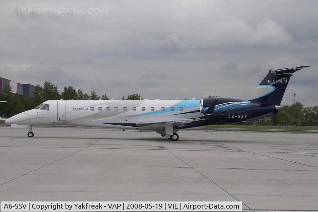 A6-SSV, 2008 Embraer EMB-135BJ Legacy 600 C/N 14501041, Platinum Embraer 135