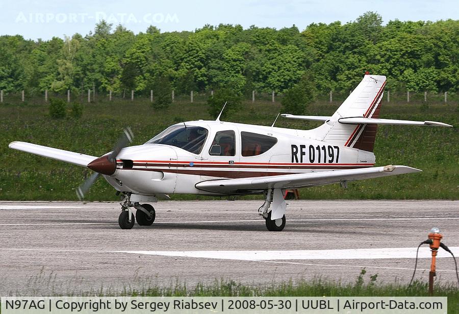 N97AG, 1976 Rockwell International 112 Commander C/N 472, Now in Russia, taken at Vladimir - Semyazino