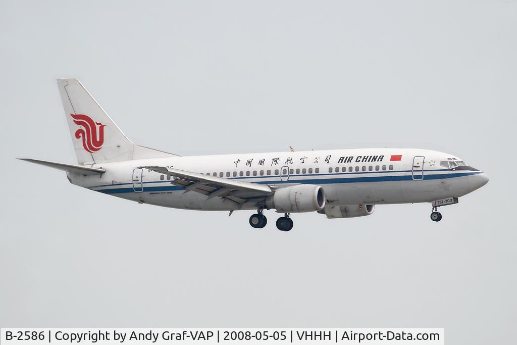 B-2586, 1992 Boeing 737-3Z0 C/N 27047, Air China 737-300
