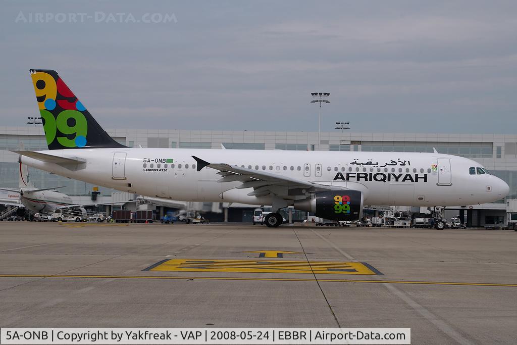 5A-ONB, 2007 Airbus A320-214 C/N 3236, Afriqiyah Airbus 320
