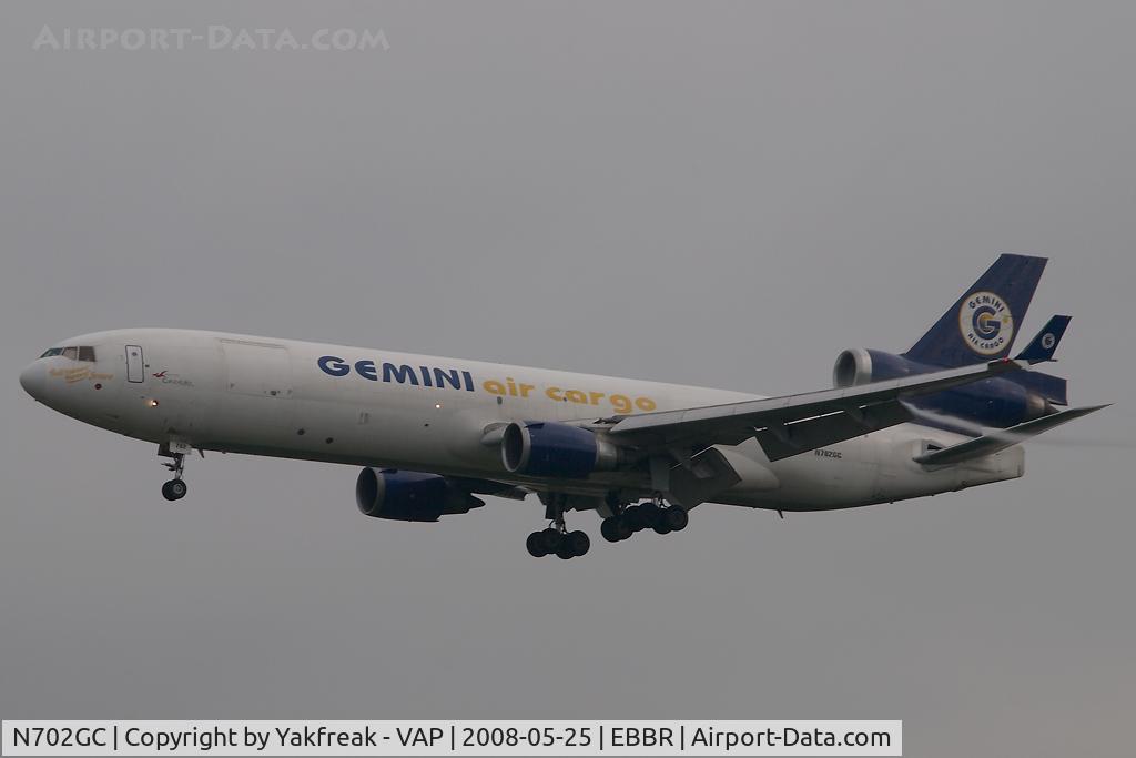N702GC, 1991 McDonnell Douglas MD-11F C/N 48435, Gemini MD11