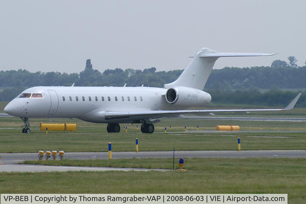 VP-BEB, 2002 Bombardier BD-700-1A10 Global Express C/N 9115, Bombardier Globalexpress