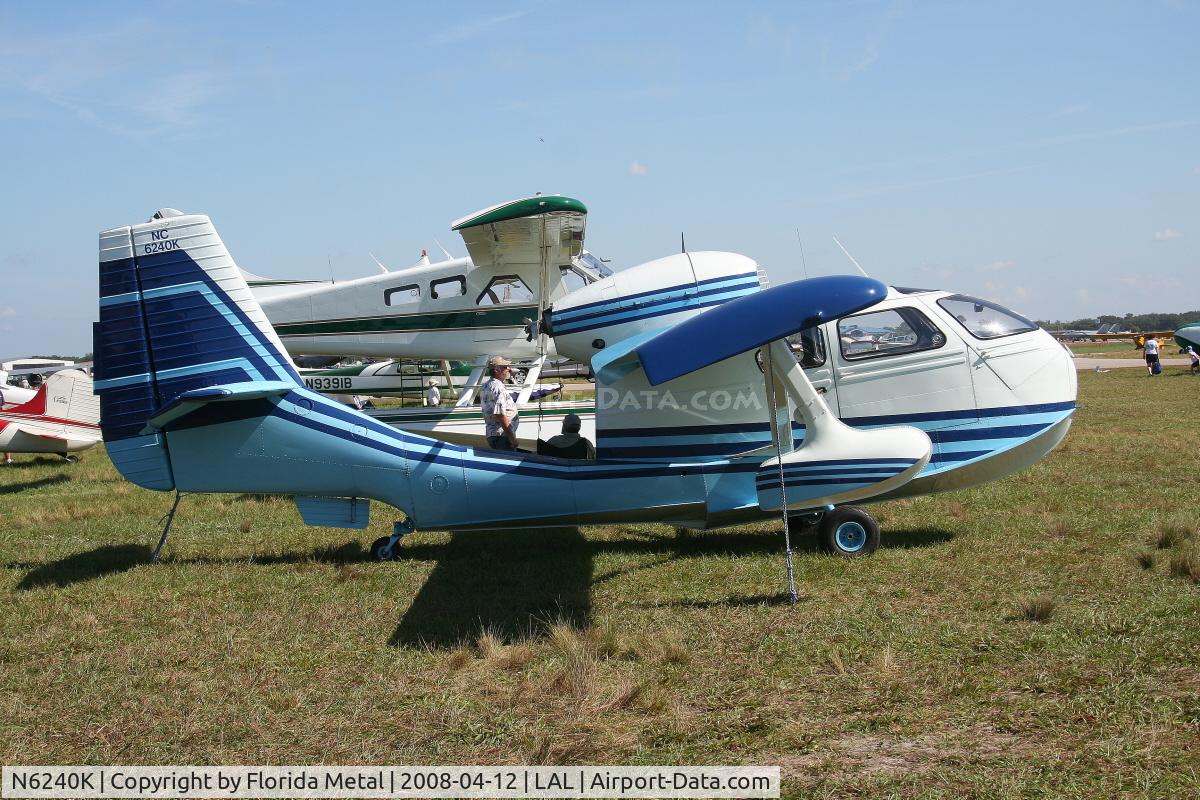 N6240K, 1947 Republic RC-3 Seabee C/N 443, Republic RC-3 Seabee