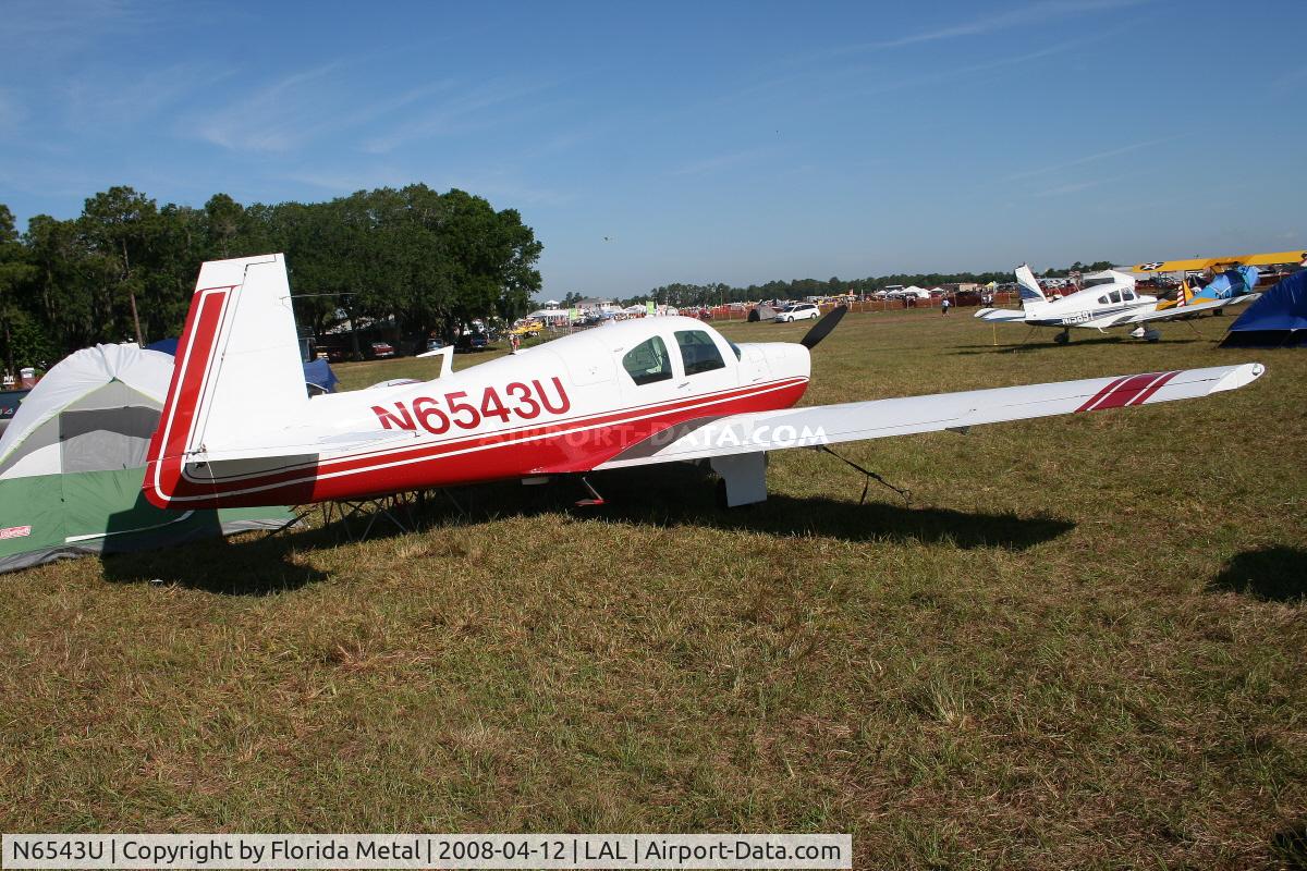 N6543U, 1962 Mooney M20C Ranger C/N 2326, Mooney M20C