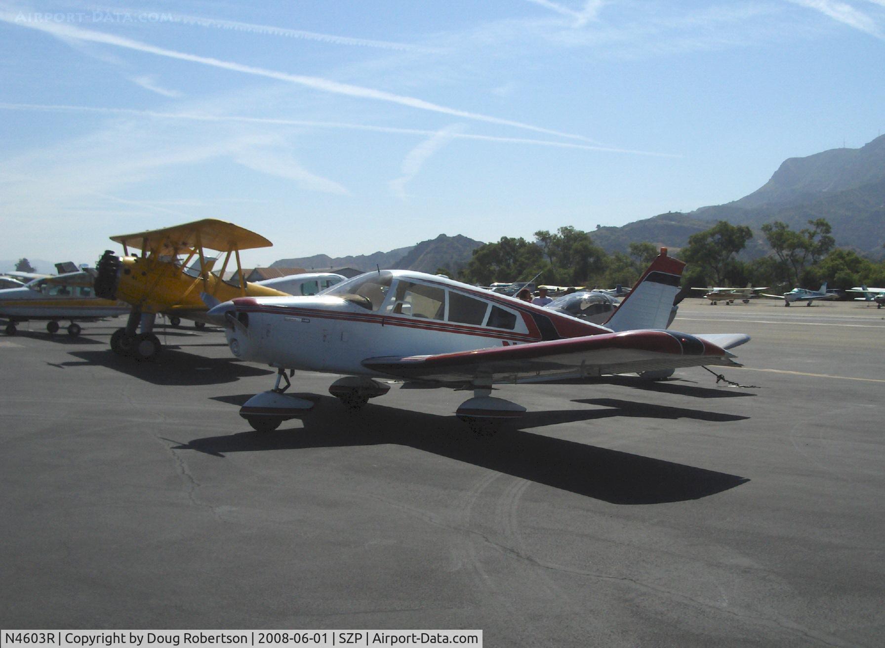 N4603R, 1965 Piper PA-28-140 Cherokee C/N 28-21351, 1965 Piper PA-28-140 CHEROKEE, Lycoming O-320-E2A 150 Hp