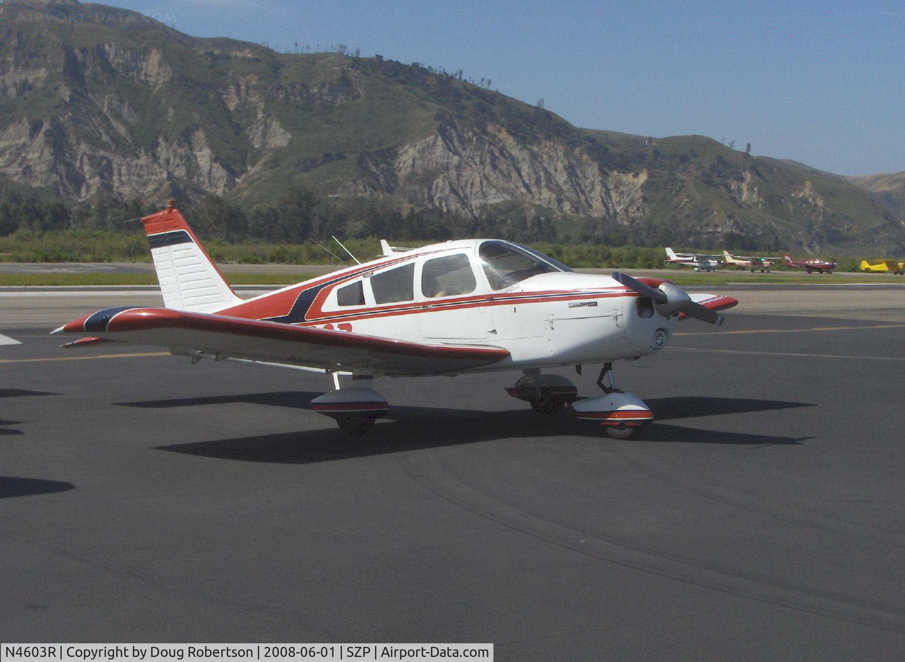 N4603R, 1965 Piper PA-28-140 Cherokee C/N 28-21351, 1965 Piper PA-28-140 CHEROKEE, Lycoming O-320-E2A 150 Hp