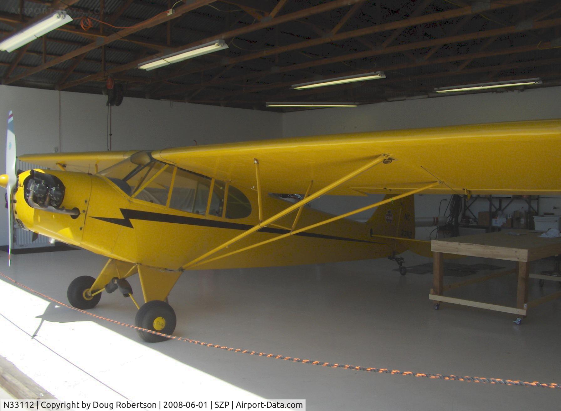 N33112, 1940 Piper J3C-65 Cub Cub C/N 5830, 1940 Piper J3C-65 CUB, Continental C90 90 Hp upgrade