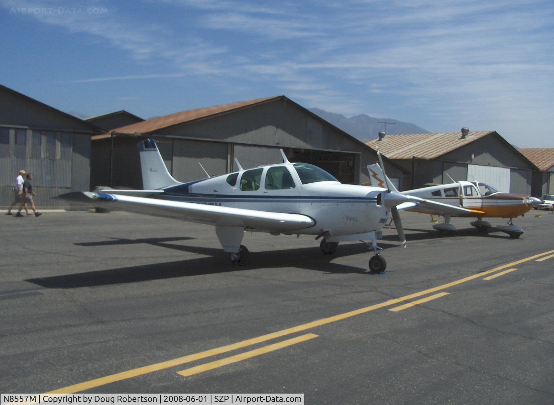 N8557M, 1963 Beech 35-B33 Debonair C/N CD-641, 1963 Beech 35-B33 DEBONAIR, Continental IO-470-K 225 Hp