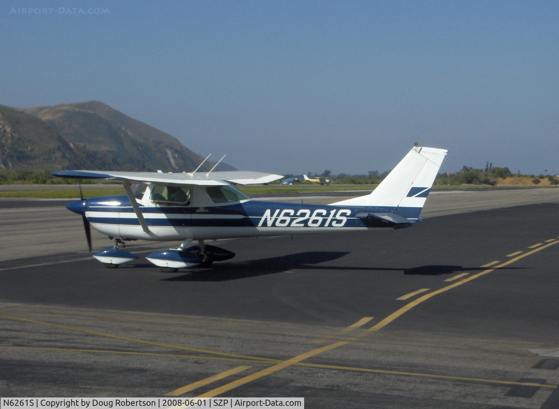 N6261S, 1967 Cessna 150G C/N 15067061, 1967 Cessna 150G, Continental O-200 100 Hp