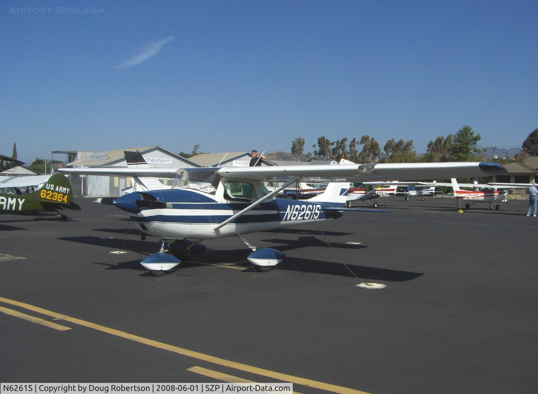 N6261S, 1967 Cessna 150G C/N 15067061, 1967 Cessna 150G, Continental O-200 100 Hp