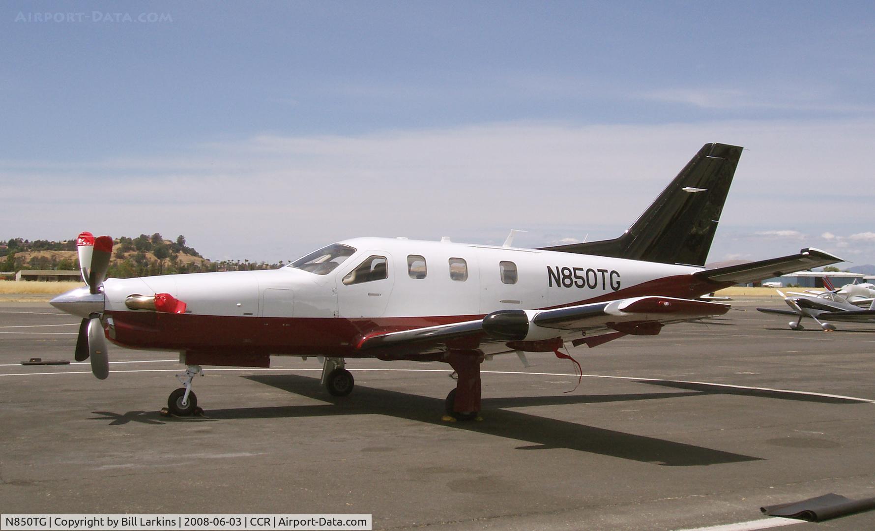 N850TG, 2008 Socata TBM-700 C/N 449, Visitor from Delaware