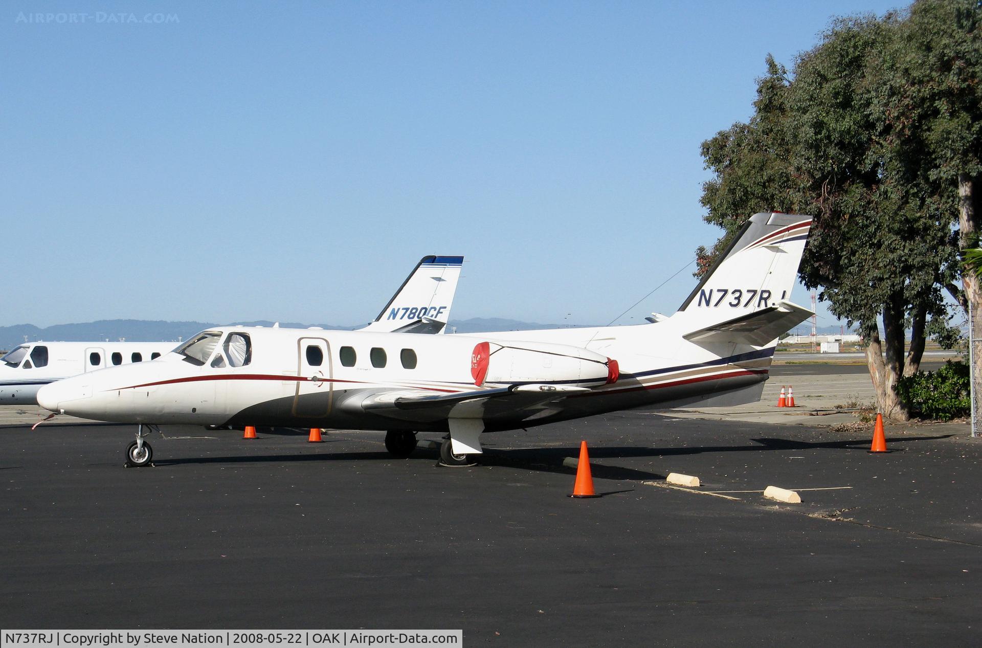 N737RJ, 1981 Cessna 501 Citation I/SP C/N 5010238, 1981 Cessna 501 @ Oakland, CA