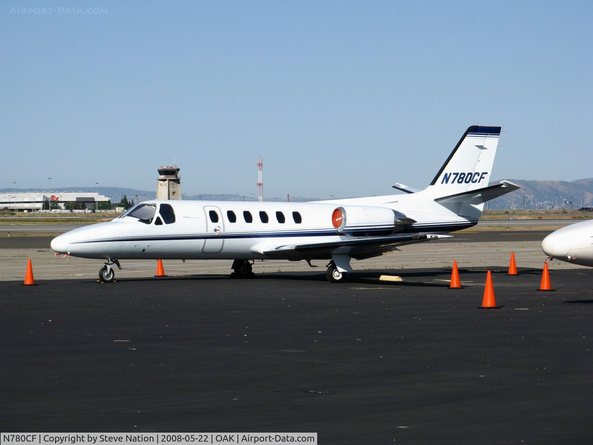 N780CF, 1978 Cessna 550 Citation II C/N 550-0014, Carfaye 1978 Cessna 550 @ Oakland, CA