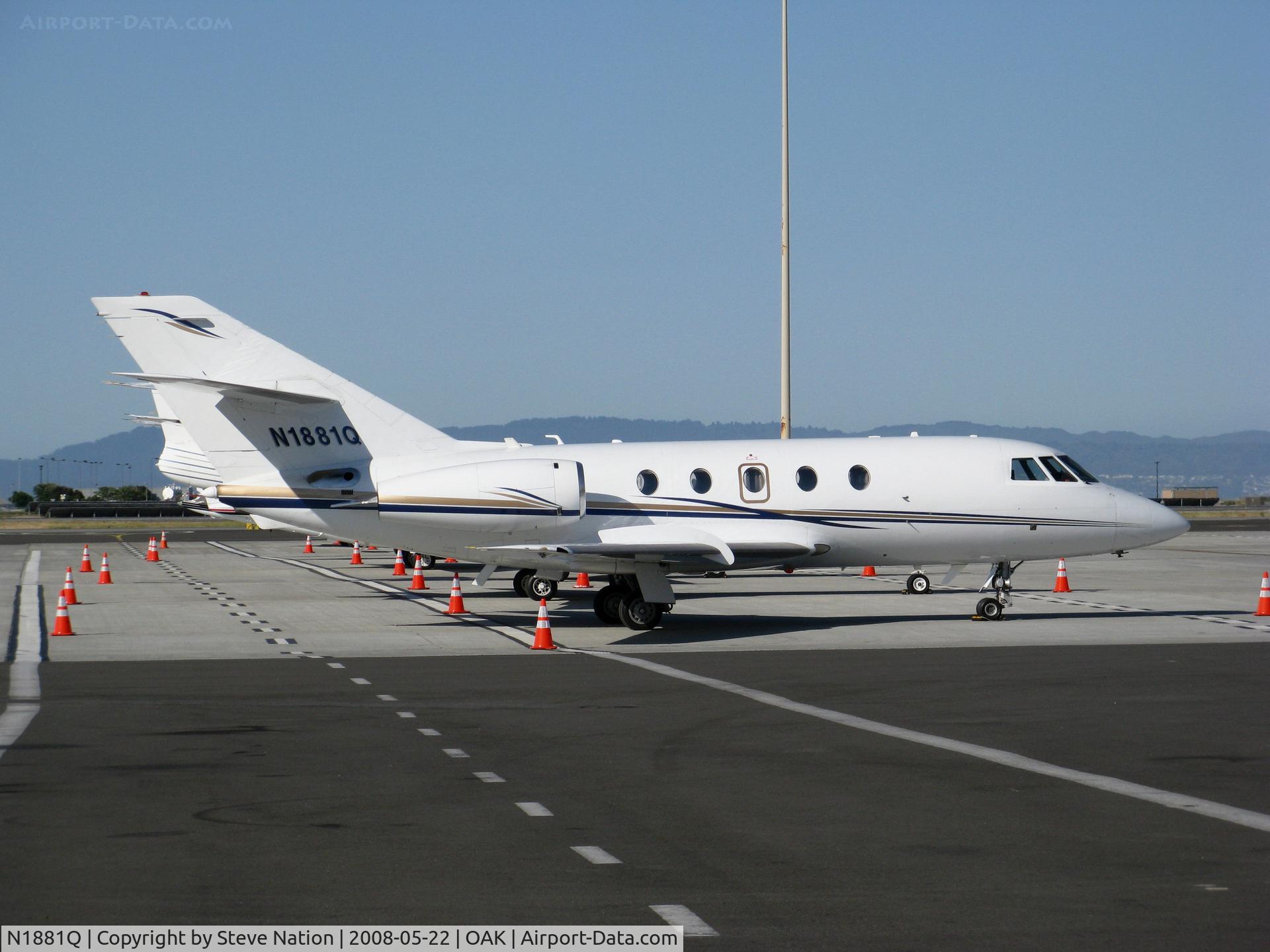 N1881Q, 1979 Dassault Falcon (Mystere) 20 C/N 414, Taughannock Aviation 1979 Dassault-Breguet FALCON 20 @ Oakland, CA